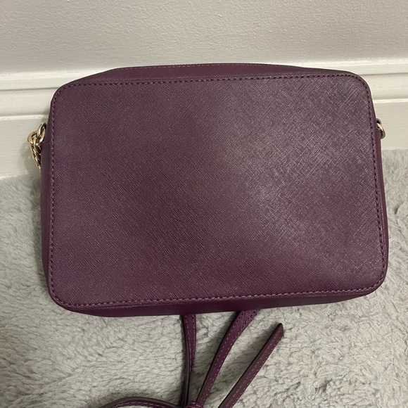 Michael Kors Burgundy Chain Strap Crossbody Bag Listing For Live Show - Picture 10 of 13